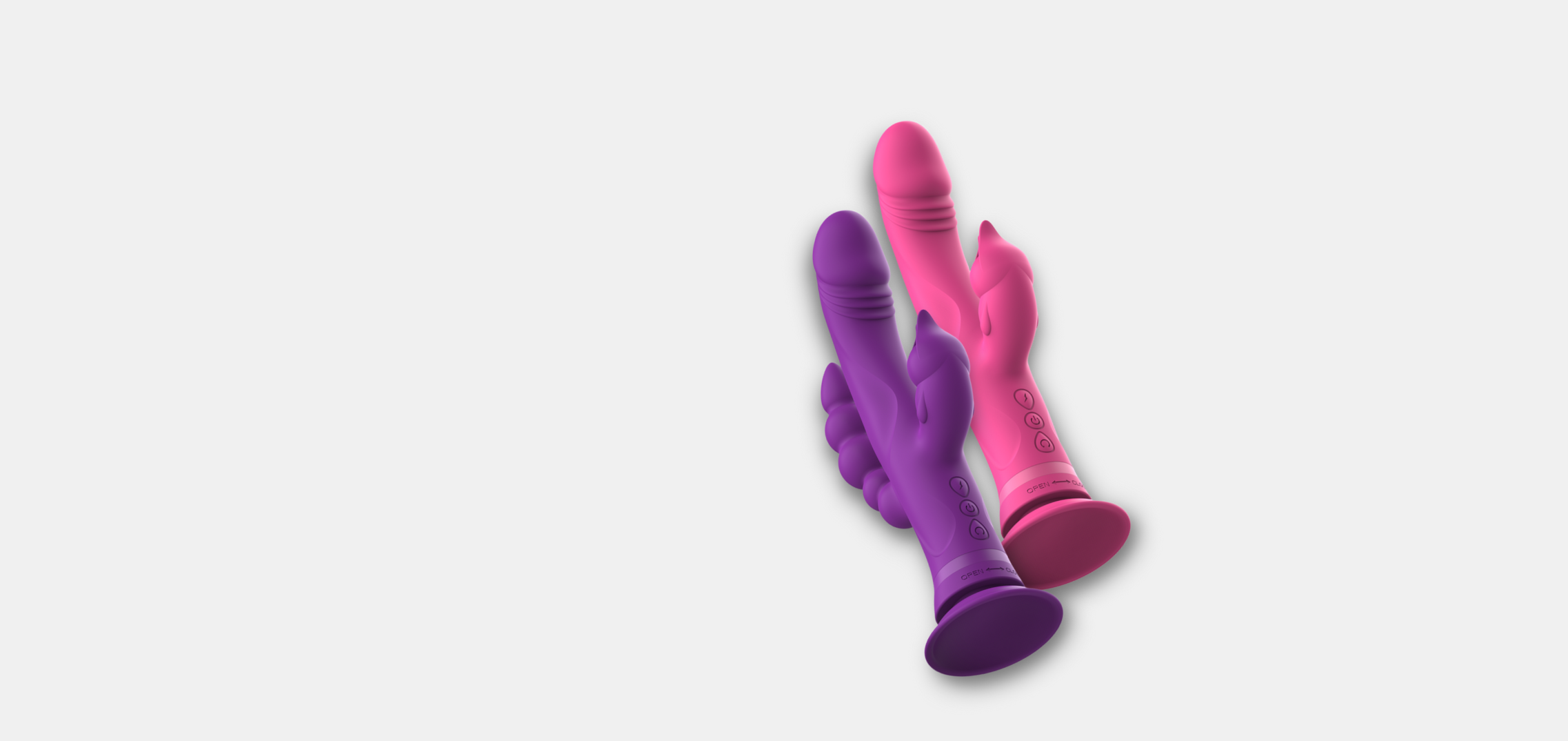 Rabbit-Vibrators-with-suction-cup-base