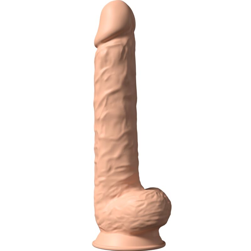 Το Silexpan Model 1 dildo 38 cm διαθέτει ρεαλιστική υφή και φλέβες, κατασκευασμένο από μαλακή σιλικόνη για φυσική αίσθηση.