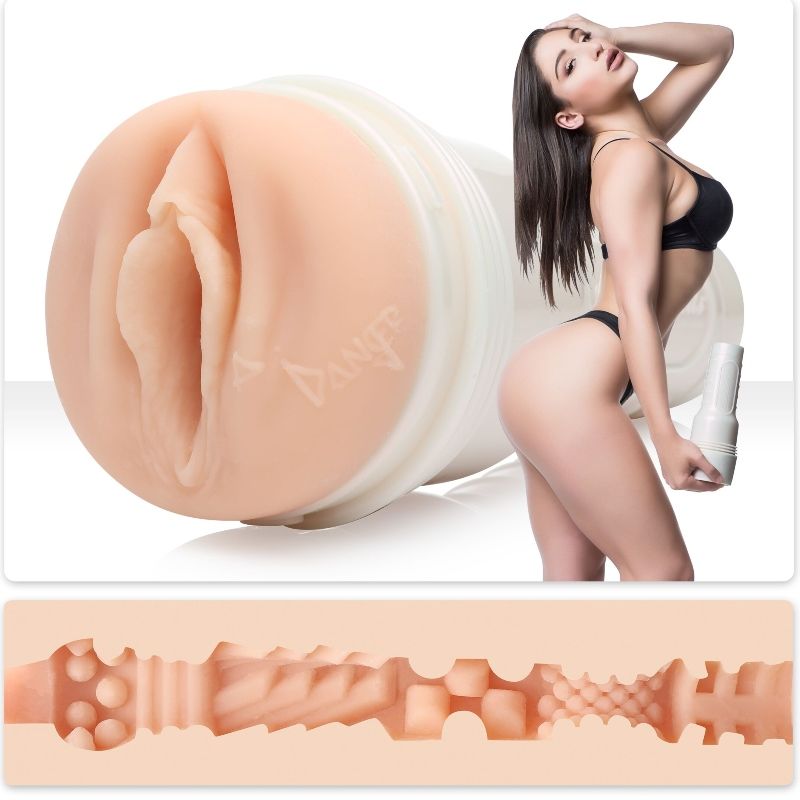 Ρεαλιστικό αυνανιστήρι πορνοστάρ Fleshlight Abella Danger με υλικό SuperSkin.