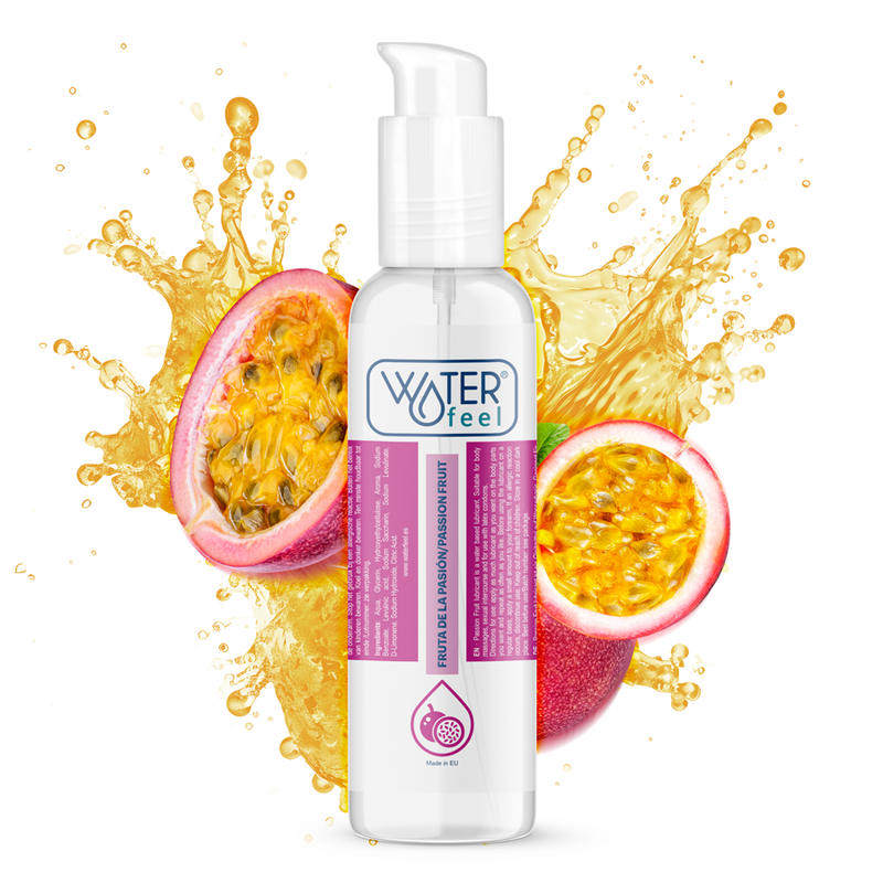 Λιπαντικό Με Γεύση Φρούτα Του Πάθους 175 ML | Waterfeel Passion Fruit