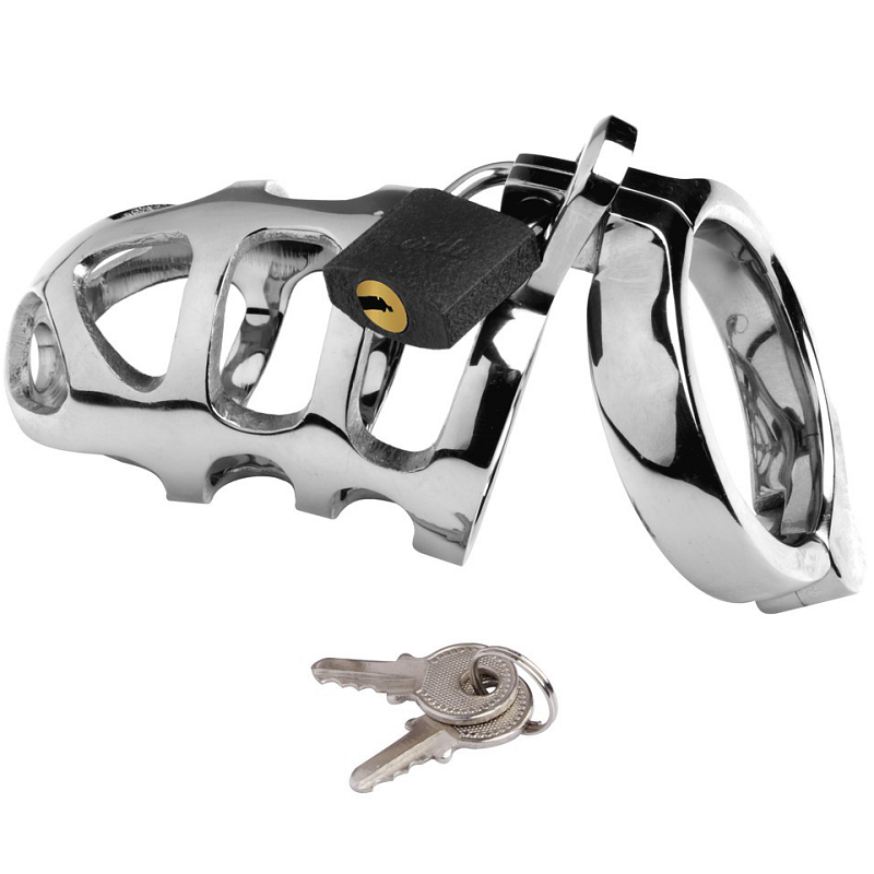 Ατσάλινο BDSM Κλουβί Πέους | Metal Hard Cage