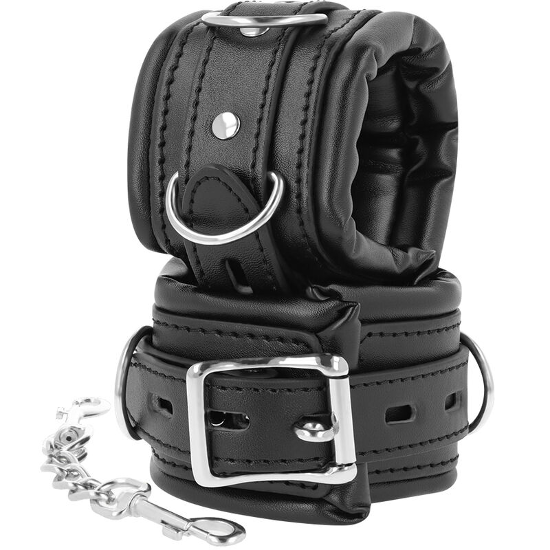 Μαλακές Δερμάτινες Χειροπέδες | Darkness Soft