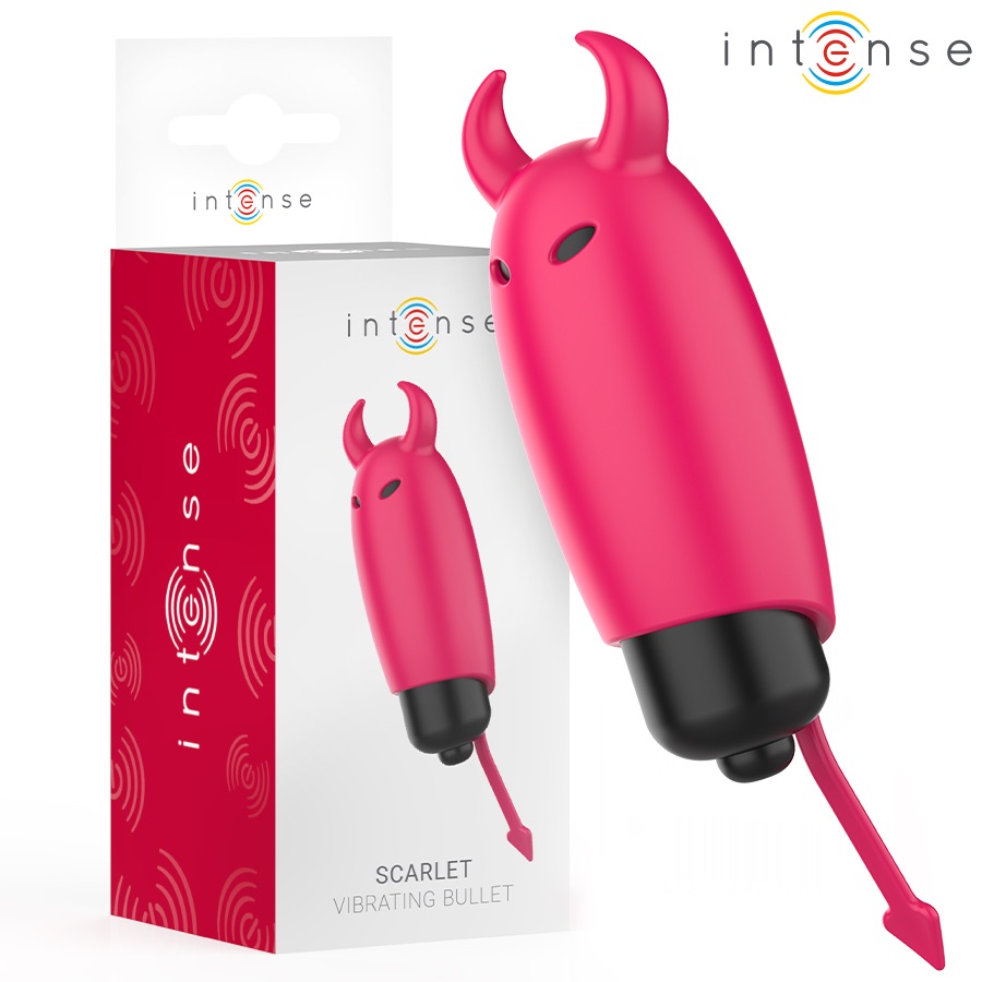 Sex toy Intense Scarlet σε σχήμα διαβολάκι με δόνηση για κλειτοριδική απόλαυση