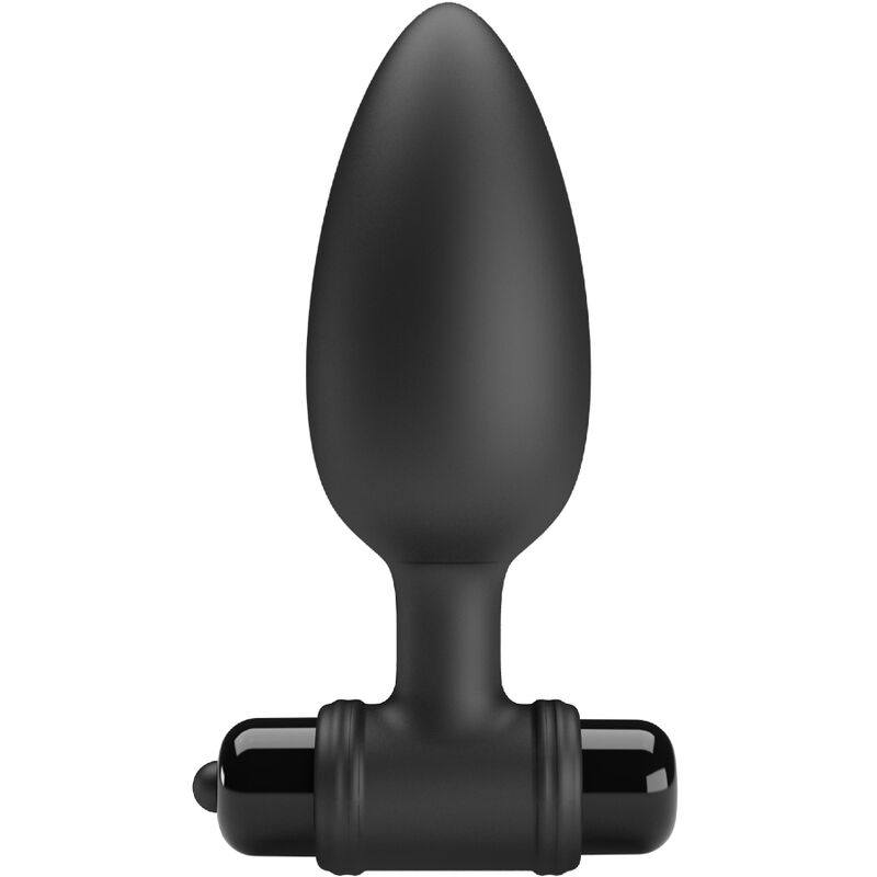 Μαύρη πρωκτική σφήνα με δόνηση Pretty Love Vibra Butt Plug 2, με 10 λειτουργίες δόνησης και σιλικόνη υψηλής ποιότητας.